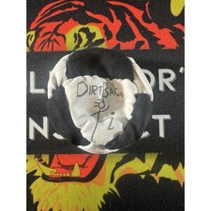 World Footbag Dirtbag Classic Sand Filled Footbag Hacky Sack Black White NEW